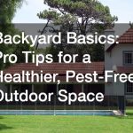 Backyard Basics  Pro Tips for a Healthier, Pest-Free Outdoor Space